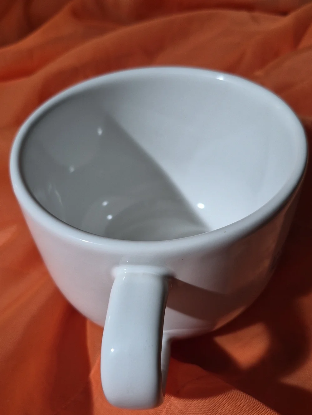 Ally McBeal 1990s TV Show  Oversize Ceramic Coffee Mug with Blue Logo